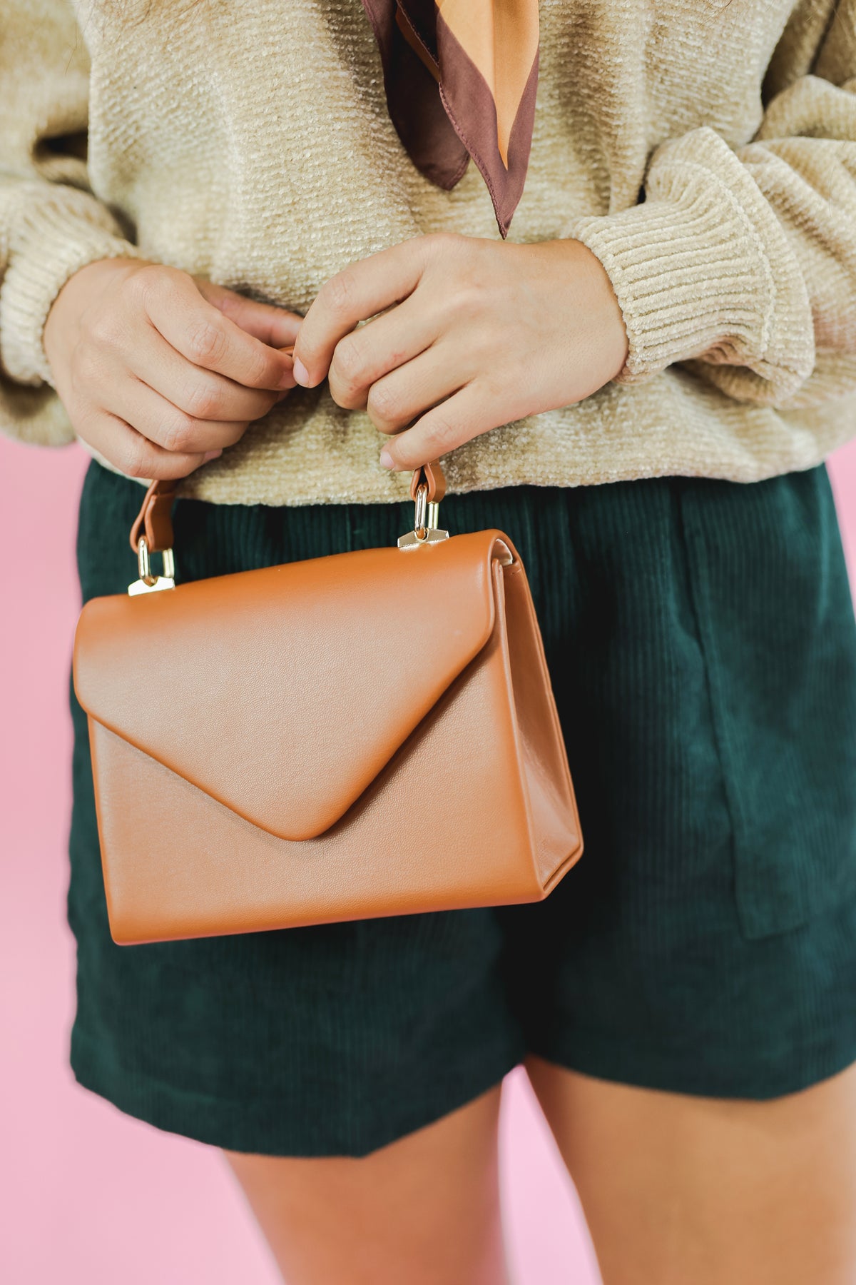 The Reba Crossbody In Tan