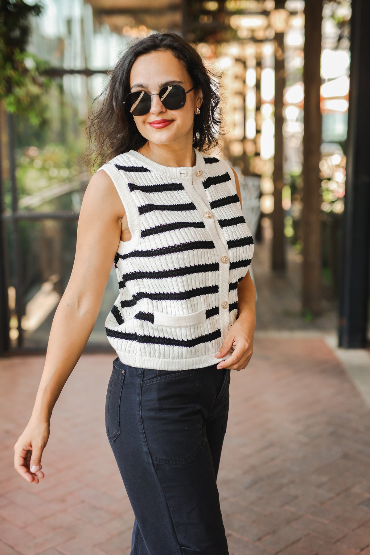 Kindred Spirit Knit Tank - Black-Vest-Small-Southern House