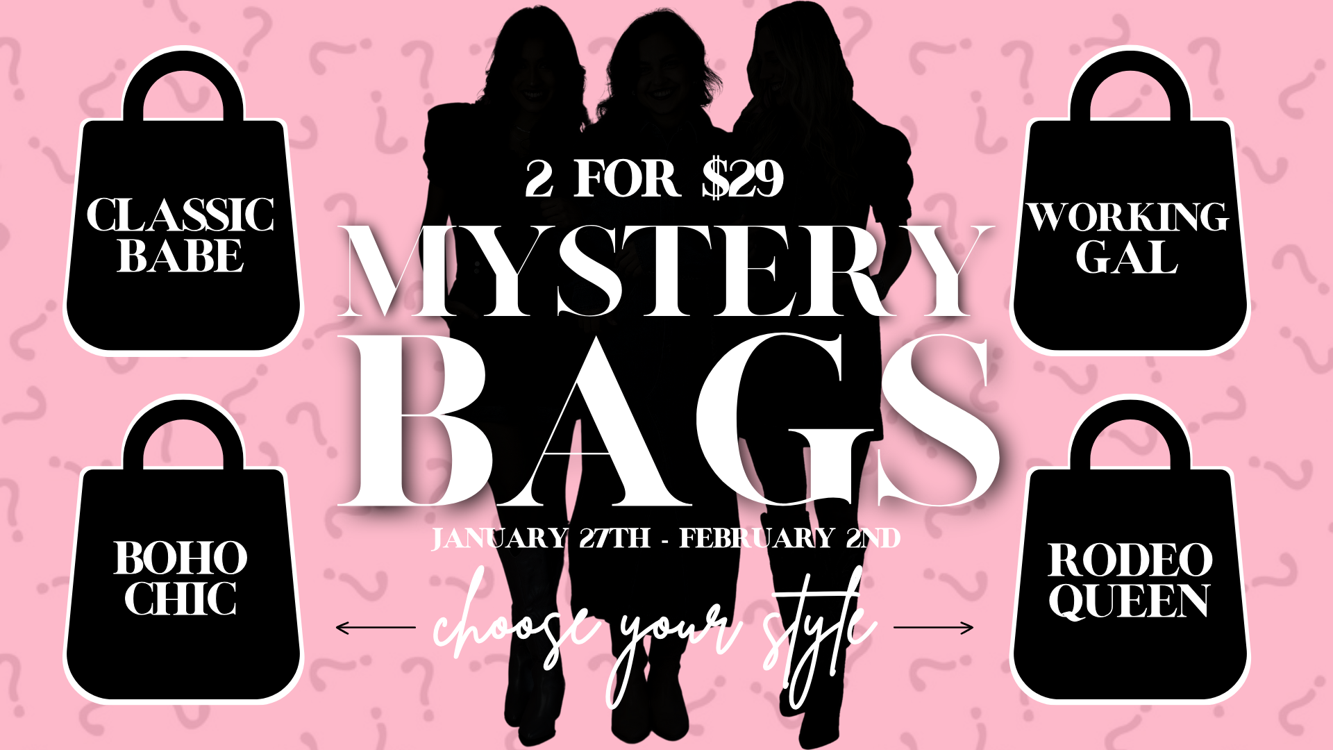 Mystery Bags | Southern House Clothing | Pick your style 