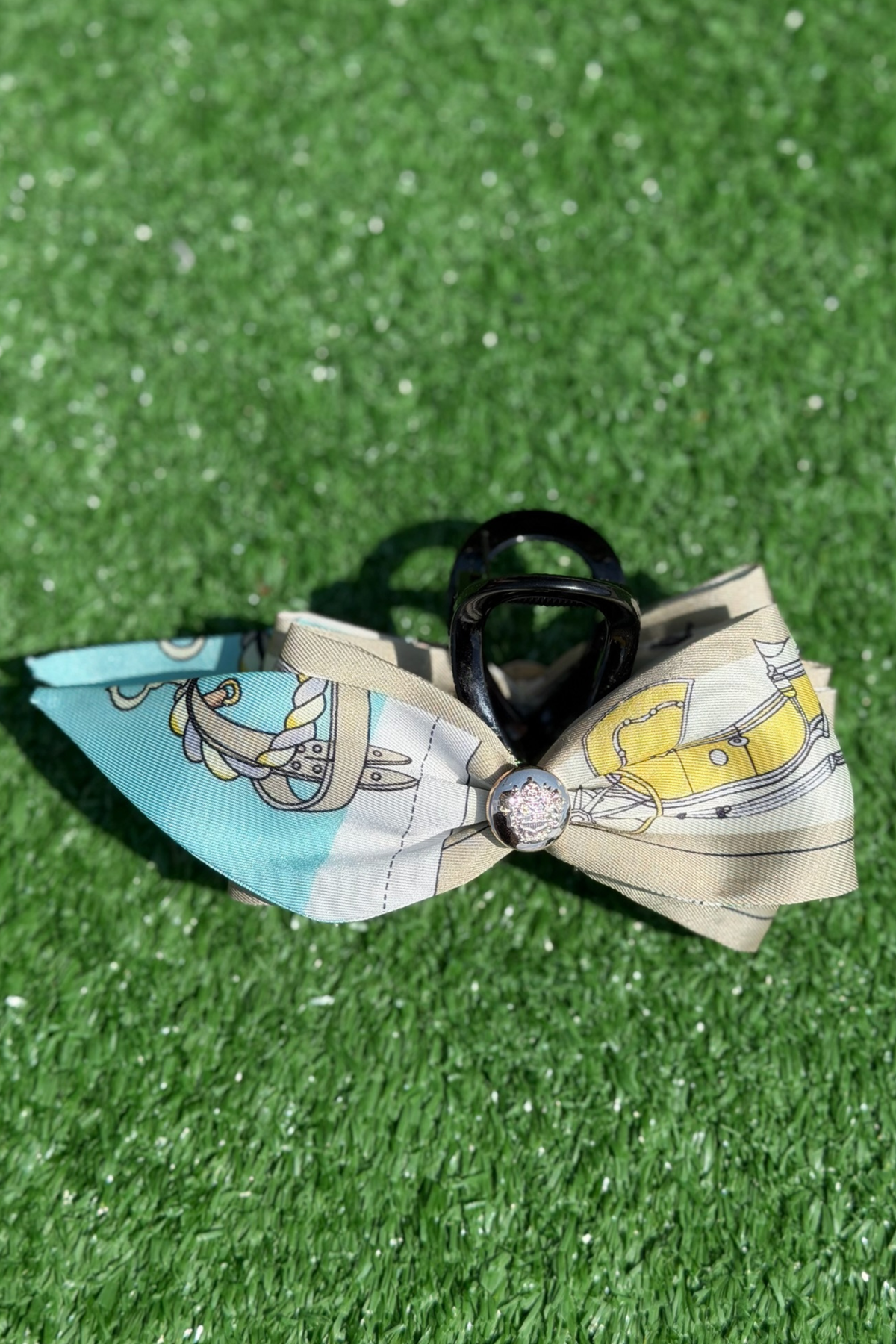 Derby Days Scarf Hair Claw