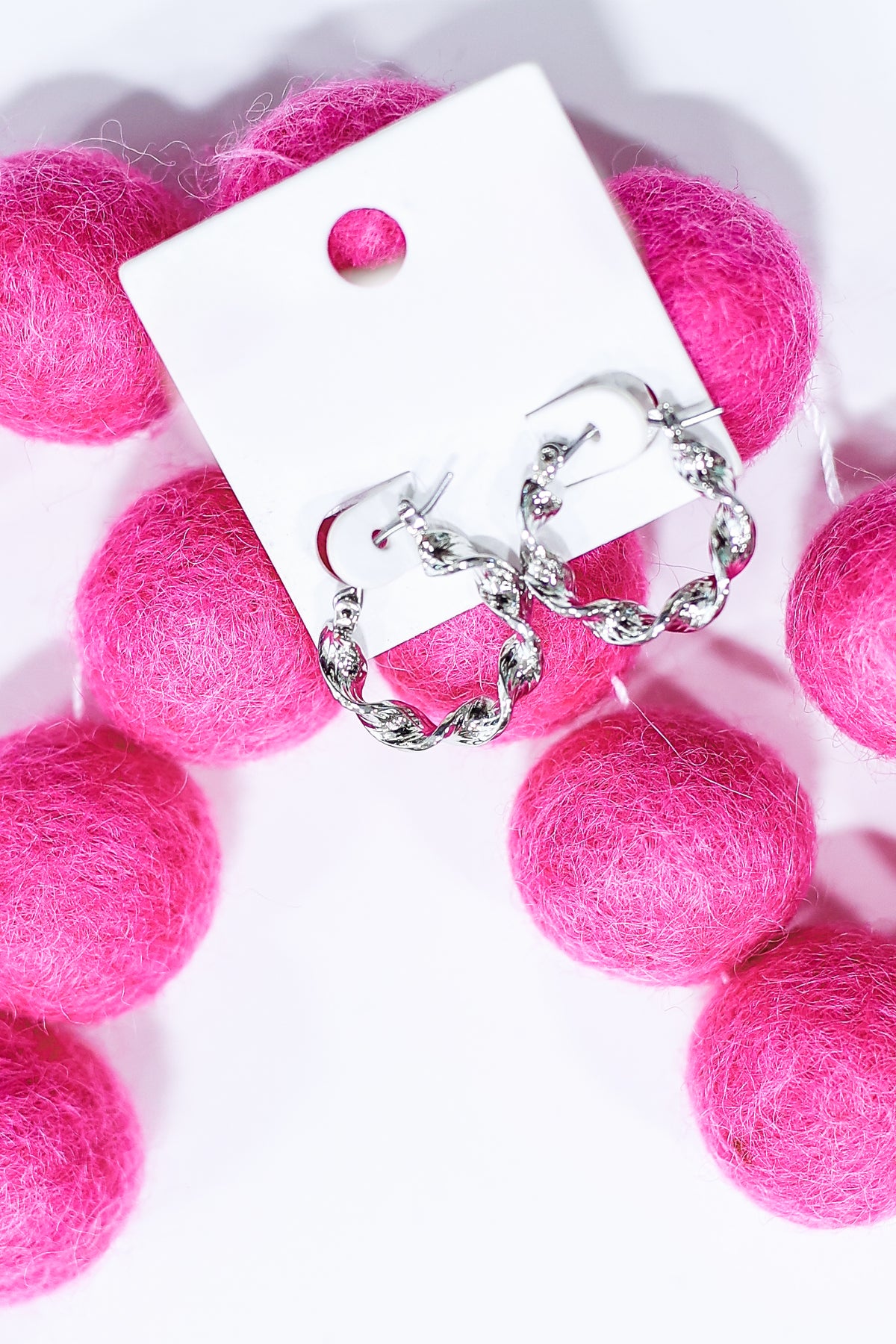 Perfectly Twist Huggies In Silver