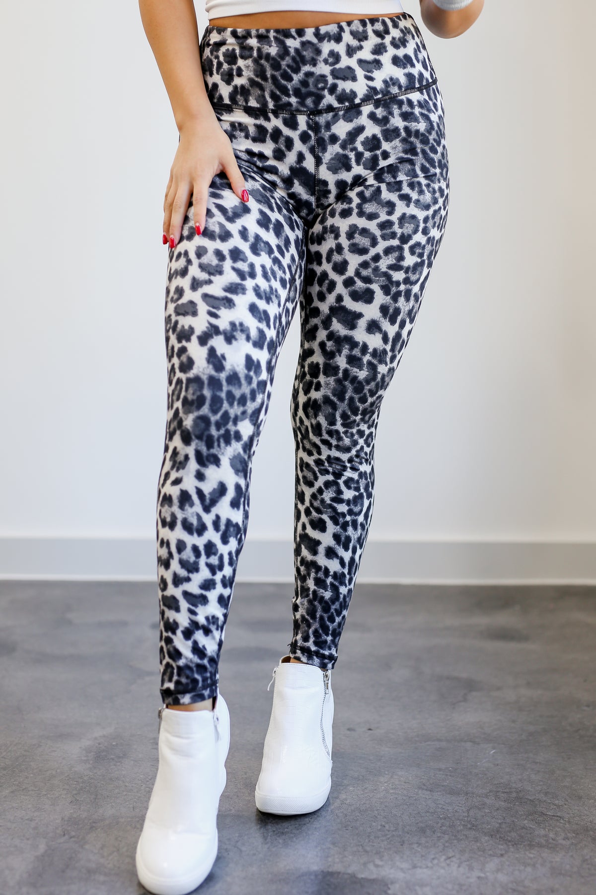So In Love Leopard In Black